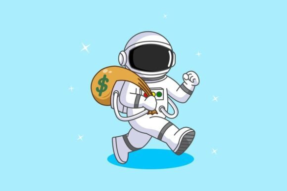 Astronaut Running Bring the Money Bag: Dynamic Design for Growth
