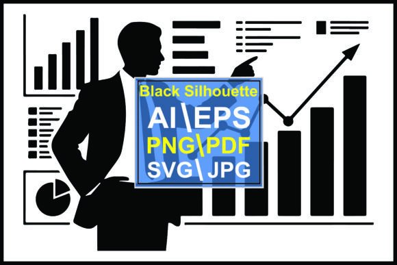 Black Businessman Pointing at Graph Char: A Visual Powerhouse for Data Storytelling