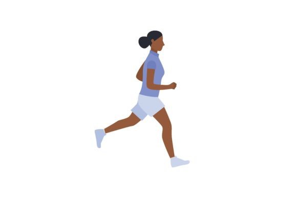 Black Lady Running: Capturing Dynamic Energy in Design