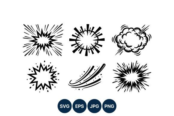 Comic Burst Vector Art: Dynamic Impact for Modern Design