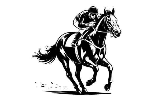 Dynamic Horse Vector Art for Speed and Branding