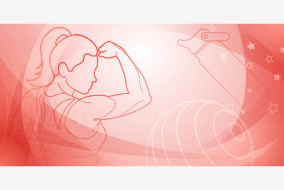 Inject Energy Into Your Designs with a Red Fitness Background