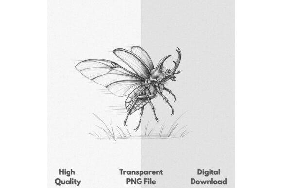 Unleash Dynamic Energy with Beetle Flying PNG